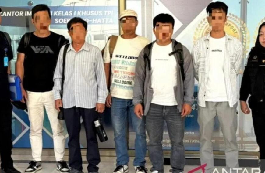 Imigrasi Tanjungpandan Deportasi Enam WNA China&hellip;