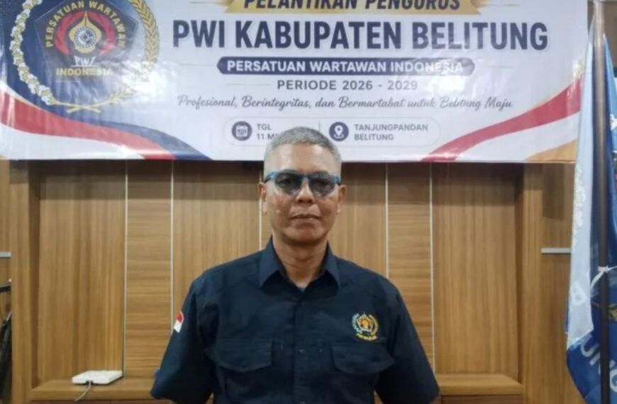 Ali Hasmara Terpilih Ketua PWI Belitung&hellip;