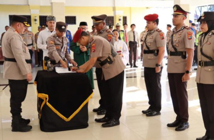 Kapolres Beltim Pimpin Sertijab, Sejumlah PJU&hellip;