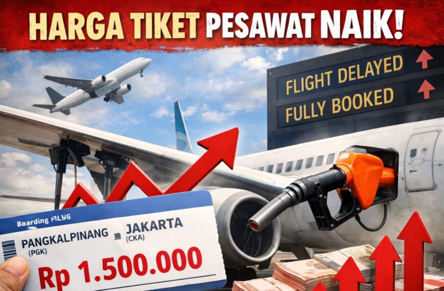 Harga Tiket Pesawat Bangka Belitung Melonjak,&hellip;