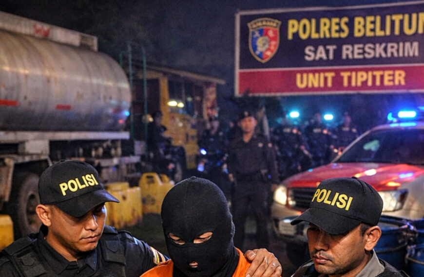 Polres Belitung Tangkap Aktor Intelektual Penyelewengan&hellip;