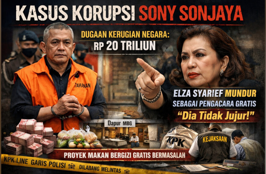 Sony Sonjaya Terseret Dugaan Korupsi MBG&hellip;