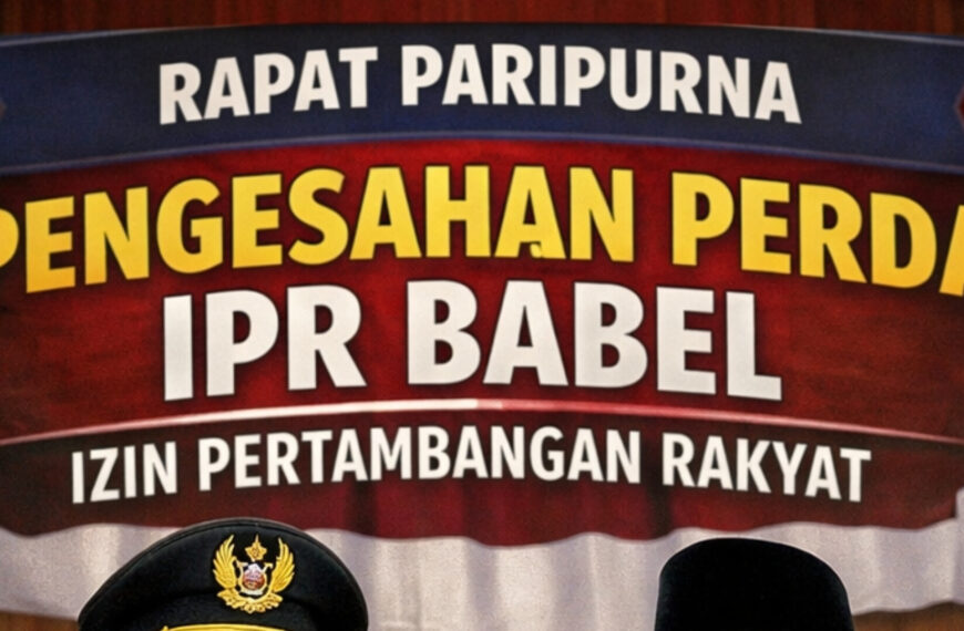 Perda IPR Disahkan DPRD, Gubernur Hidayat&hellip;