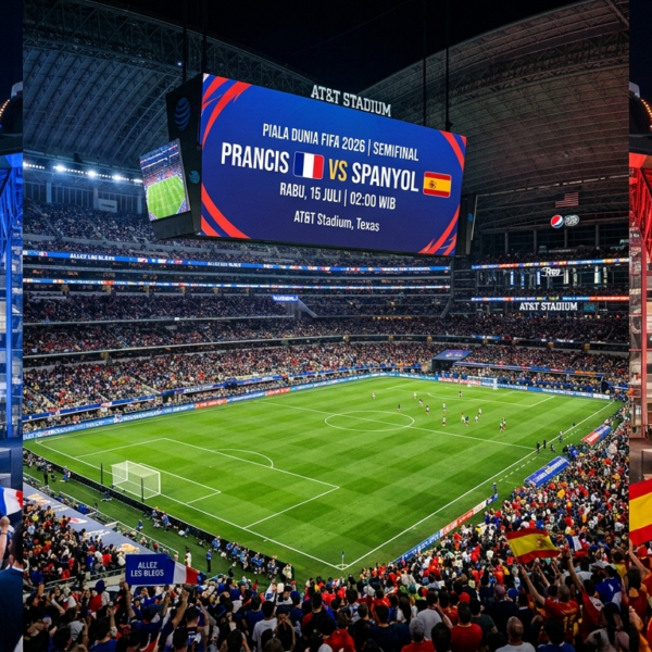 Duel Megabintang di Texas: Prancis Usung Misi Balas Dendam Kontra Spanyol di Semifinal Piala Dunia 2026
