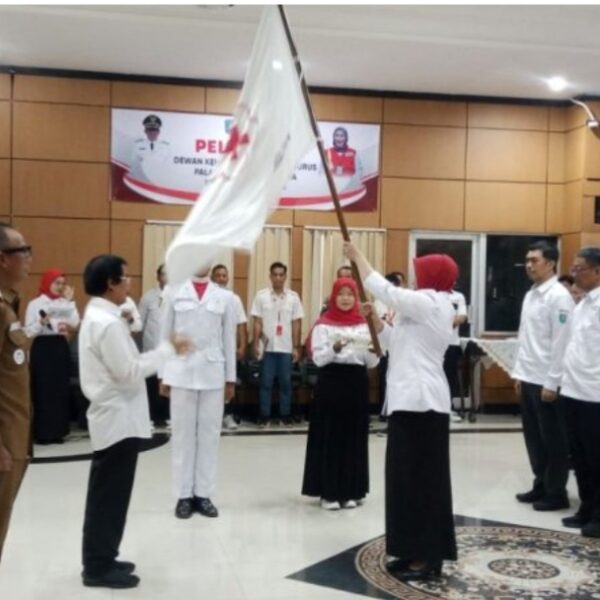 Hastari Wardianti Dilantik Jadi Ketua PMI Belitung 2026-2031, Prioritaskan “Laskar Siaga” Bank Darah Desa
