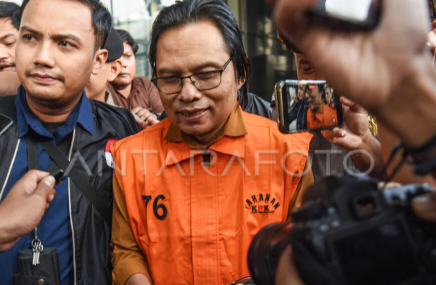 KPK Resmi Tahan Mantan Sekjen MPR Ma’ruf Cahyono Terkait Kasus Gratifikasi Rp17 Miliar