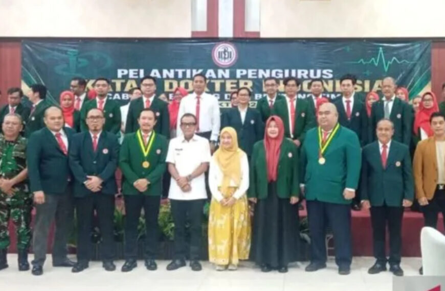 ​Bupati Belitung Tegaskan IDI Sebagai Garda Terdepan dan Mitra Strategis Pemerintah