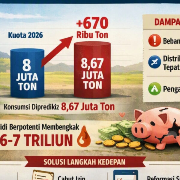 Kuota LPG 3 Kg 2026 Diprediksi Jebol 670 Ribu Ton, Subsidi Negara Bengkak Rp7 Triliun