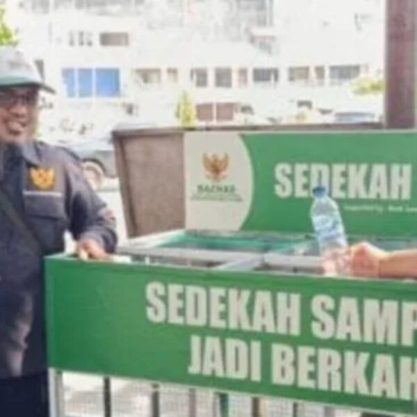 Baznas Belitung Luncurkan Program “Sedekah Sampah”, Ubah Sampah Daur Ulang Jadi Infak Kemanusiaan
