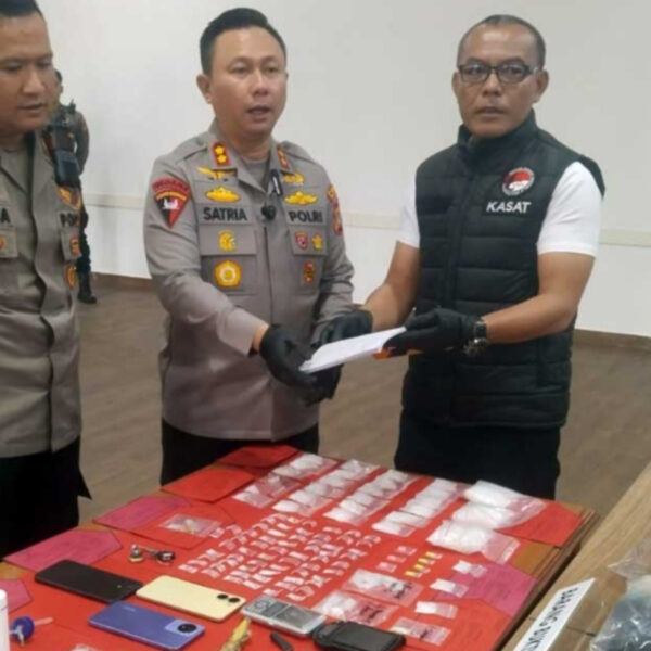 Polres Belitung Bongkar 2 Kasus Narkotika, Sita 607,16 Gram Sabu dan 4,32 Gram Ekstasi
