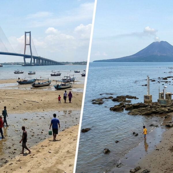 BMKG Jelaskan Fenomena Air Laut Surut di Selat Madura dan Anak Krakatau Bukan Tanda Tsunami