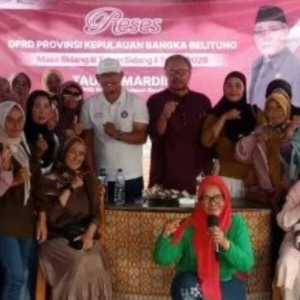 Reses DPRD Babel di Paal Satu Fokus ke Pendidikan, Kesehatan, dan Bansos. Taufik Mardin: Ajukan Proposal Resmi