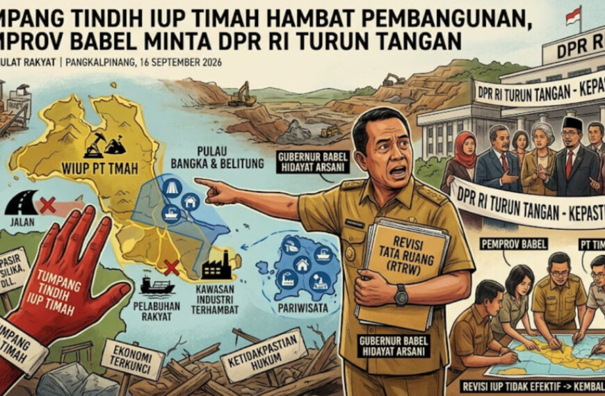 Tumpang Tindih IUP Timah Hambat Pembangunan, Pemprov Babel Minta DPR RI Turun Tangan