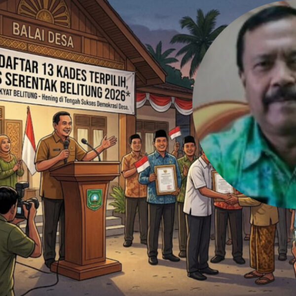 RESMI: Ini Daftar 13 Kades Terpilih Pilkades Serentak Belitung 2026, Hasil Sementara Diumumkan Malam Ini