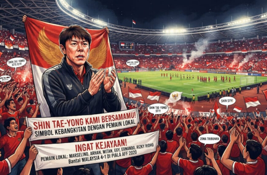 Sorakan Shin Tae-yong Menggema di GBK, Publik Ingat Kejayaan Skuad Lokal Bantai Malaysia 4-1