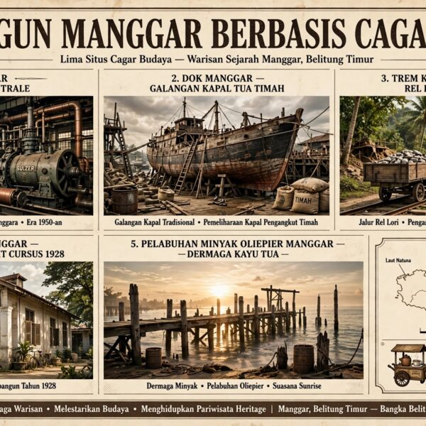 OPINI: MEMBANGUN MANGGAR BELITUNG TIMUR BERBASIS CAGAR BUDAYA