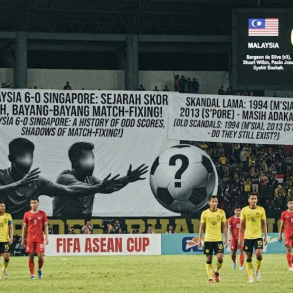 Malaysia Menang Telak 6-0 Atas Singapura, Bayang-Bayang Match Fixing Kembali Mencuat di ASEAN Cup 2026