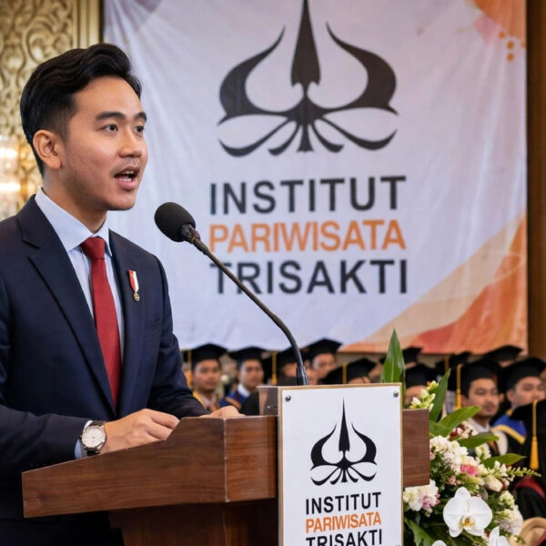 Hadiri Wisuda Institut Pariwisata Trisakti, Wapres Gibran Dorong Teknologi untuk Pariwisata Berkualitas